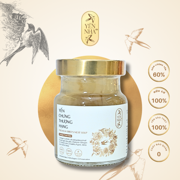 Yến chưng collagen thanh nhãn