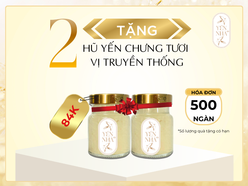 Khách hàng nhận ưu đãi khai trương Yến Nhà chi nhánh Cầu Giấy