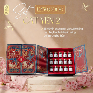 Set Quà Cát Yến 2 – Quà Biếu Cao Cấp