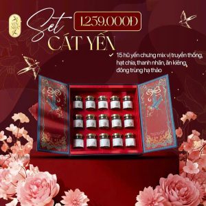 Set Quà Tết Cát Yến 15 – Quà Biếu Cao Cấp Tết Bính Ngọ 2026